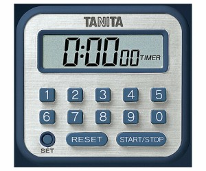 タニタ デジタルタイマー　100時間計　ブルー 1個 TD-375BL