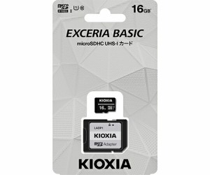 KIOXIA マイクロSDカード　16GB　クラス10 1個 KCA-MC016GS