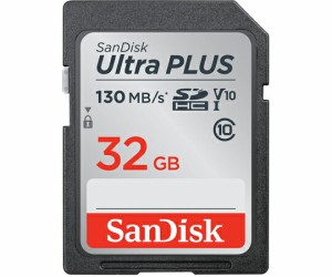 サンディスク ウルトラ　プラス　SDXCカード　UHS-I　32GB 1個 SDSDUW3-032G-JNJIN