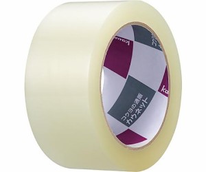 カウネット PPテープ　超軽梱包用　透明　100m巻　1巻 1巻 47838987