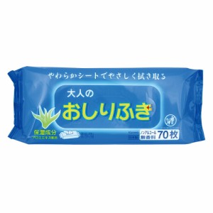 大人のおしりふき 1袋（70枚入） 03-026 協和紙工