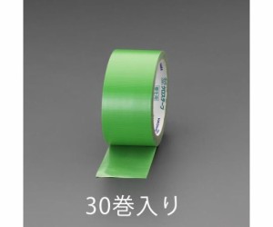 エスコ 50mm×25m養生テープ(弱粘着/緑色/30巻) 1箱 EA944ML-150B