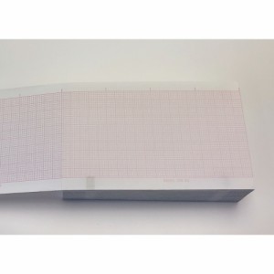 ちばら 心電図用記録紙（折り畳み型）　63mm×100mm×30m　10冊入  1箱(10冊入)