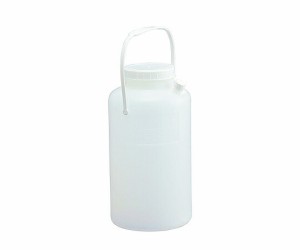 蓄尿瓶(持ち手付きポリエチレン保存容器) 2500mL 0048200
