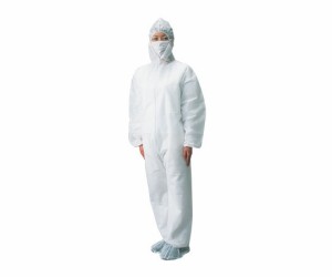 ディスポウェアーセット　つなぎ服　ＥＯＧ滅菌済　ＬＬ 1式 ST-302
