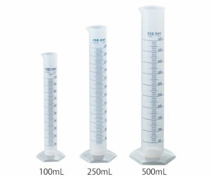 アズワン PPメスシリンダー　50mL 1個 PPM50