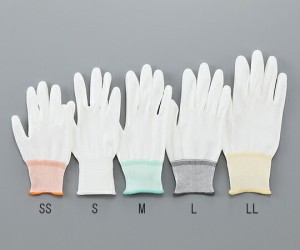 アズピュア（アズワン） アズピュアPUクール手袋（ハイグリップタイプ）　L　10双入 1袋(10双入)