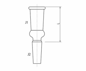 旭製作所 拡大アダプター 1個 2300-5L1L