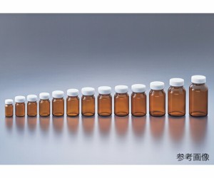 マルエム 軽量規格瓶（褐色）　No.13　50本入 1ケース(50本入) 0612-83