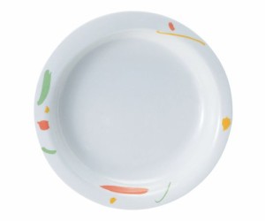 シリコンゴム付き皿　主菜皿（小） 1個 HS-101