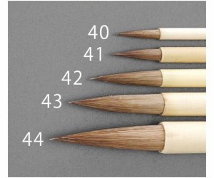 エスコ ペンキ用文字筆(馬毛) 4号 1本 EA109MJ-43