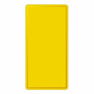 日本緑十字社 スチール無地板 平板 黄 スチール-6 1枚 058062