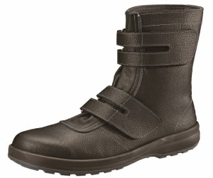 シモン 安全靴（マジック式長編上靴） SS38 黒 KK 30.0cm 1足 SS38 クロ KK 30.0cm
