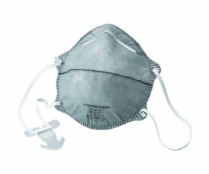 トラスコ中山 使い捨て式防じんマスク（DS2国家検定合格品） 活性炭入 （10枚入） TR-3600B 1箱(10枚入)