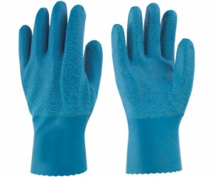 東和コーポレーション 天然ゴム手袋 ブルー S 161-S 1双