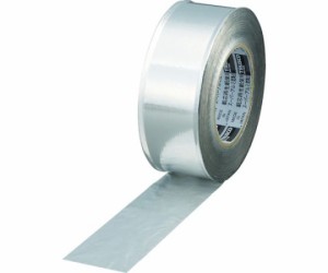 トラスコ中山 スーパーアルミ箔粘着テープ　100mm×50m　ツヤあり TRAT100-1 1巻