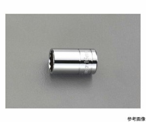 エスコ ソケット　1/2"DR×14mm EA617DX-114 1個