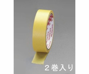 エスコ マスキングテープ（塗装用　2巻）　50mm×18m EA943MB-50 1pk