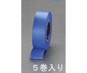 エスコ マスキングテープ（コンクリートシーリング用/5巻）　24mm×18m EA943MG-24 1pk
