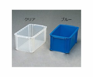 アイリスオーヤマ BOXコンテナ ブルー B-6.6 1個