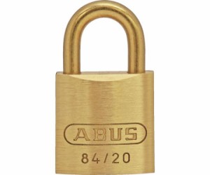 ABUS 真鍮南京錠　84MB-20　同番 84MB-20-KA 1個