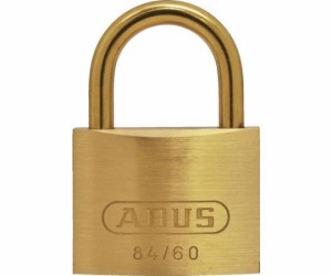 ABUS 真鍮南京錠　84MB-60　同番 84MB-60-KA 1個