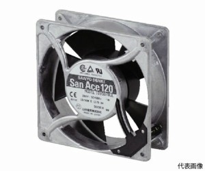 山洋電気 ACファン（80×25mm　AC100V-プラグコード付属） S-109S050 1台