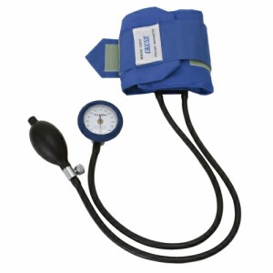 オコセギヤフリーアネロイド血圧計MY-2300(ブルー)