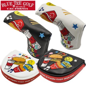 BLUE TEE GOLF ブルーティーゴルフ 限定モデル スマイル & バーガー パターカバー 2サイズ・各2色　1227