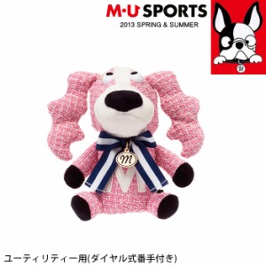 2023年 春夏 新作 MU SPORTS MUスポーツ ヘッドカバー ユーティリティー 対応 キャラクター UT対応 レディース  MU23SS プレゼント