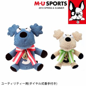 2023年 春夏 新作 MU SPORTS MUスポーツ ヘッドカバー ユーティリティー 対応 キャラクター UT対応 レディース  MU23SS プレゼント