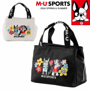 2024年 春夏新作 MU SPORTS MUスポーツ ゴルフ カートバッグ カートポーチ ラウンドポーチ  レディース  MU24SS 新生活 プレゼント