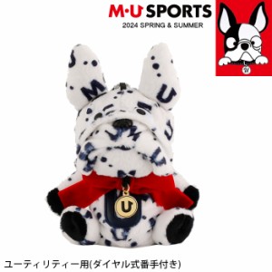 2024年 春夏 新作 MU SPORTS MUスポーツ ヘッドカバー ユーティリティー 対応 キャラクター UT対応 レディース  MU24SS 新生活 プレゼン