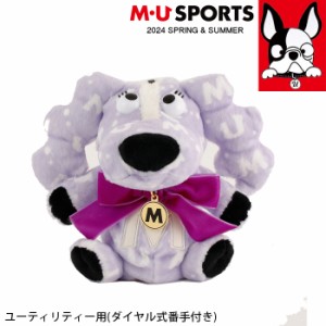 2024年 春夏 新作 MU SPORTS MUスポーツ ヘッドカバー ユーティリティー 対応 キャラクター UT対応 レディース  MU24SS 新生活 プレゼン