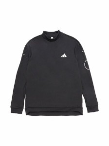 アディダス adidas ワーディンググラフィック　モックネック　長袖シャツ ハイネック レディース 