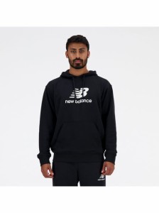 ニューバランス New Balance Sport Essentials Stacked Logo スウェットフーディー スウェット・パーカー レディース 