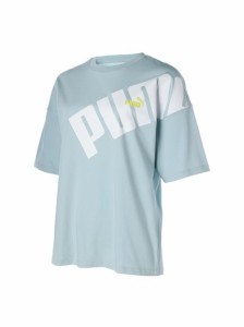 プーマ PUMA PUMA POWER MX SS オーバーサイズT Tシャツ レディース 