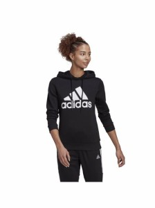 アディダス adidas エッセンシャルズ リラックスド ロゴパーカー / Essentials Relaxed Logo Hoodie スウェット・パーカー レディース 