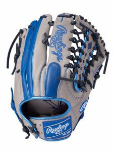 ローリングス Rawlings 軟式 HYPER TECH COLOR SYNC(ハイパーテックカラーシンク)Y719-グレー/ロイヤル 軟式グラブ レディース 