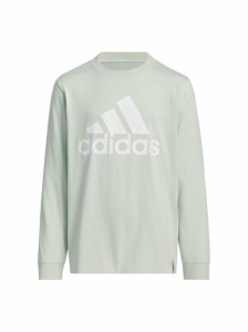 アディダス adidas K ESS+ BL LS Tシャツ 長袖Tシャツ（ロンT） レディース 