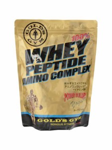 ゴールドジム GOLD'S GYM ホエイペプチド アミノコンプレックス  ヨーグルト風味 500g ホエイプロテイン レディース 