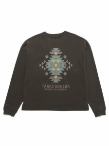 タラスブルバ TARAS BOULBA レディース ヘビーコットンロングＴシャツ（幾何学） 長袖Tシャツ（ロンT） レディース 