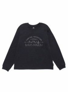 タラスブルバ TARAS BOULBA レディース ポリエステルロングＴシャツ（キャンプロゴ） 長袖Tシャツ（ロンT） レディース 