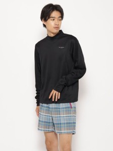 サニデイズ　トウキョウ sanideiz TOKYO ハニカムドライスムース モックネック長袖TシャツMENS 長袖Tシャツ（ロンT） レディース 