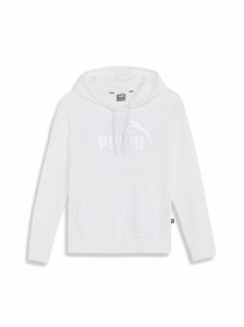 プーマ PUMA ESS+ METALLIC LOGO  HOODIE TR スウェット・パーカー レディース 