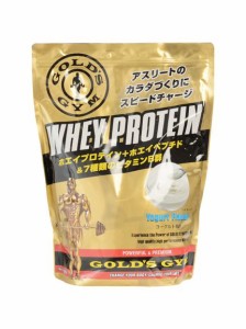 ゴールドジム GOLD'S GYM ホエイプロテイン+ホエイペプチド ヨーグルト風味 1500g ホエイプロテイン レディース 