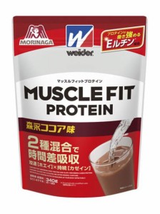 ウイダー weider マッスルフィットプロテイン森永ココア味340g その他（飲食料品） レディース 