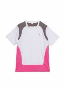 サニデイズ　トウキョウ sanideiz TOKYO for RUN ドライスムースpr カラーブロックTシャツ MENS ショートスリーブTシャツ レディース 