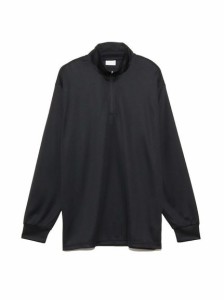 サニデイズ　トウキョウ sanideiz TOKYO ハニカムドライスムース ハーフジップ長袖TシャツMENS ハイネック レディース 