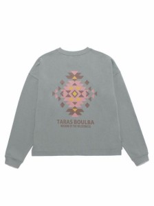 タラスブルバ TARAS BOULBA レディース ヘビーコットンロングＴシャツ（幾何学） 長袖Tシャツ（ロンT） レディース 